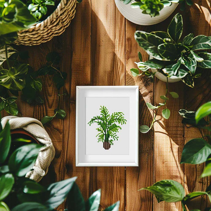 Mini Série Diamond Painting Plantes 3 - Figured'Art - Rougier et Plé