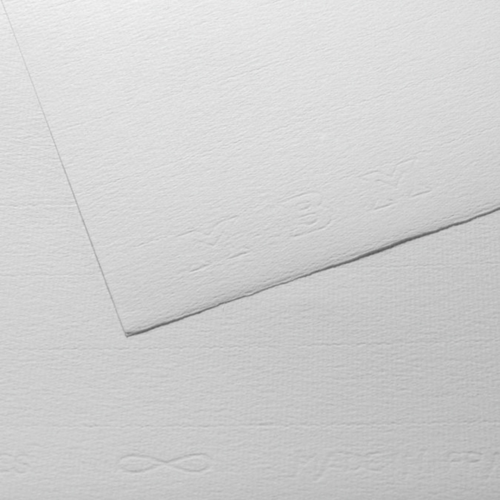 Papier Ingres MBM 130g 50 x 65cm vergé blanc - Arches - Rougier et Plé