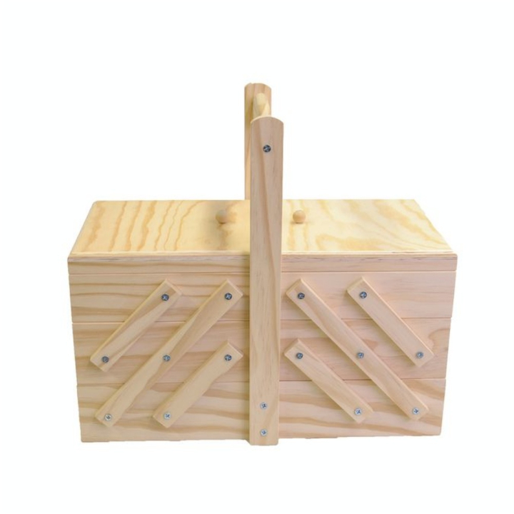Boite de couture en bois 32 x 16 x 29 cm - Artemio - Rougier et Plé