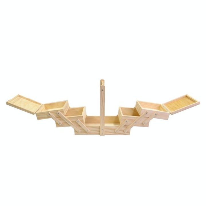 Boite de couture en bois 32 x 16 x 29 cm - Artemio - Rougier et Plé