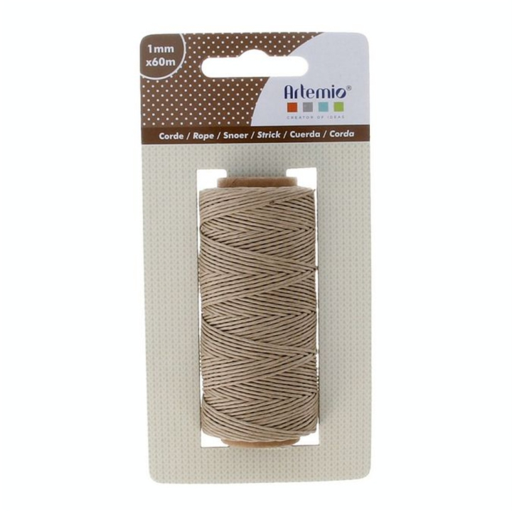 Ficelle 1 mm x 60 m - Artemio - Rougier et Plé