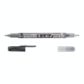 Feutre pinceau FUDENOSUKE Pointe Double souple noire et grise - Tombow - Rougier et Plé