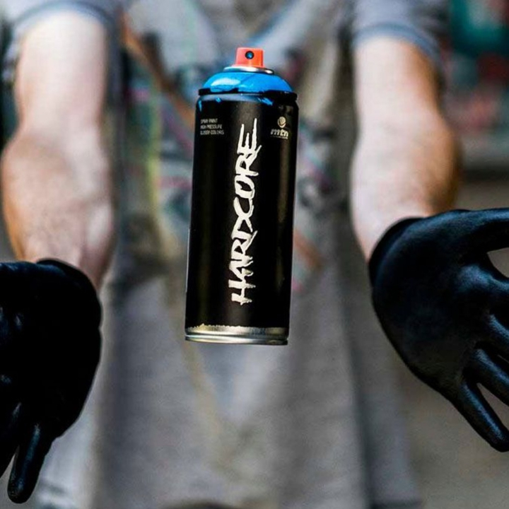 Peinture en spray Hardcore Haute pression 400 ml - Montana - Rougier et Plé