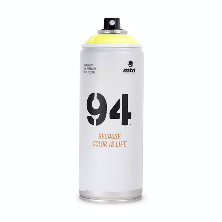 Peinture en spray MTN 94 Basse pression 400 ml Fluo - Montana - Rougier et Plé