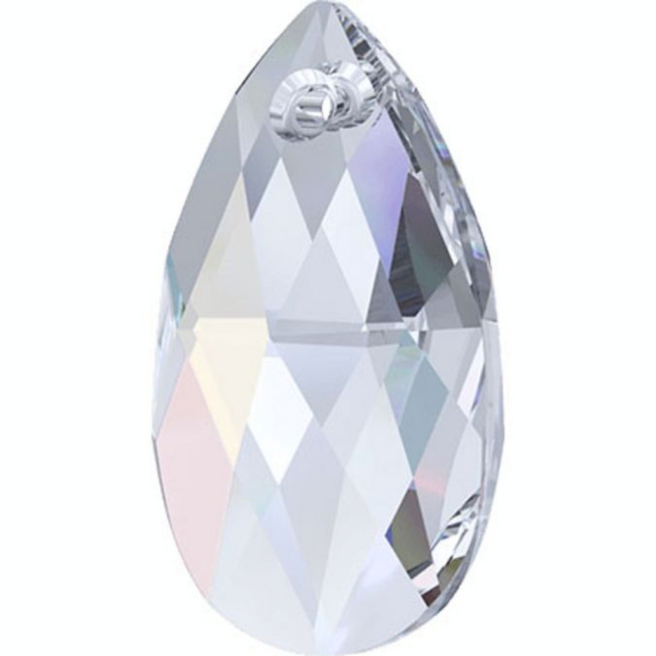 Pendentif poire 6106 - 22 mm - Cristaux de Swarovski - Rougier et Plé