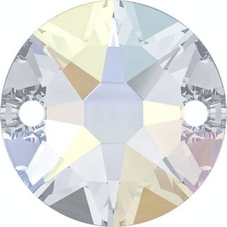 Pierre à coudre ronde Xirius 3288 - 12 mm - Cristaux de Swarovski - Rougier et Plé