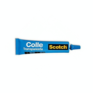 Tube de colle transparente sans solvant 30 ml - Scotch - Rougier et Plé
