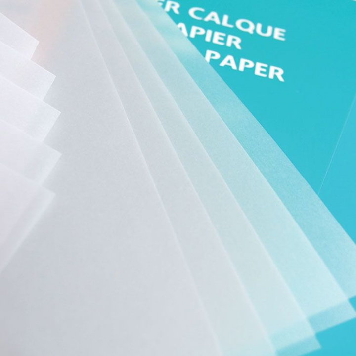 Pochette de papier calque supérieur 90 g/m² - Clairefontaine - Rougier et Plé