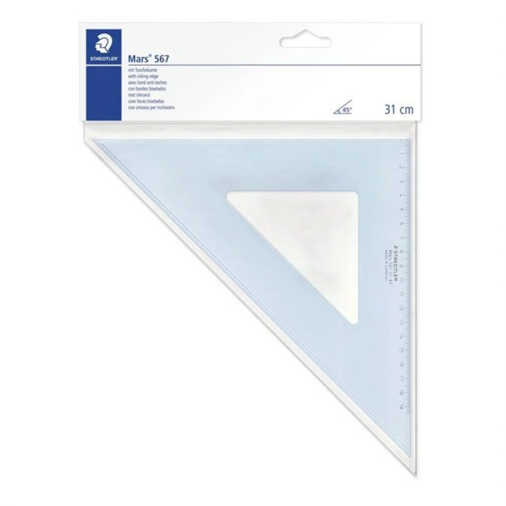 Équerre Mars 567 45° 31 cm - Staedtler - Rougier et Plé