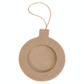 Cadre boule ronde de Noël à suspendre 9 cm - Décopatch - Rougier et Plé