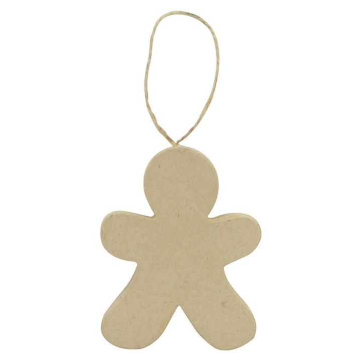 Bonhomme de pain d'épices à suspendre 8,5 cm - Décopatch - Rougier et Plé