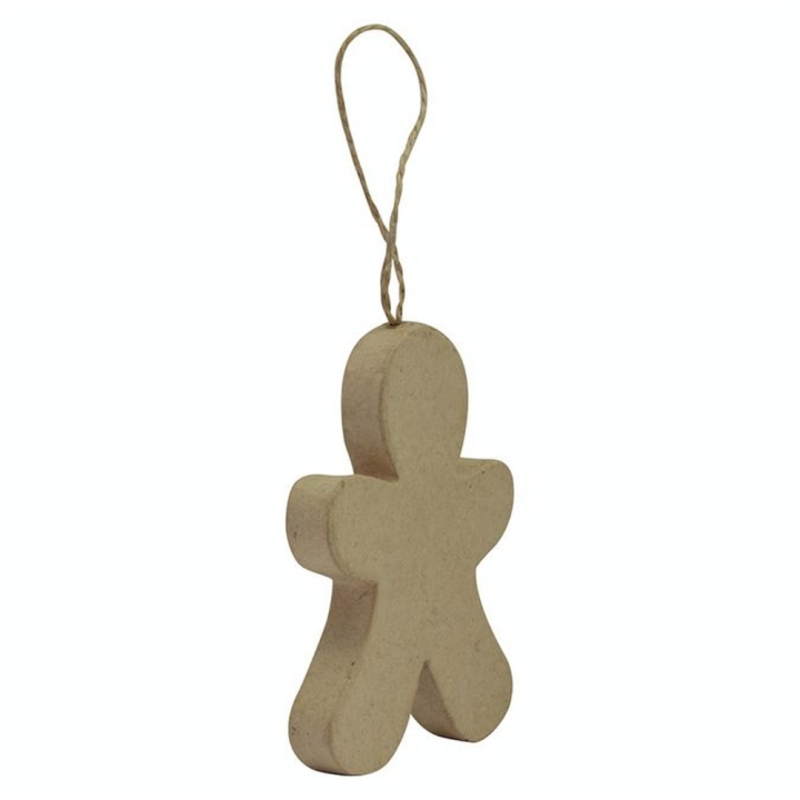 Bonhomme de pain d'épices à suspendre 8,5 cm - Décopatch - Rougier et Plé