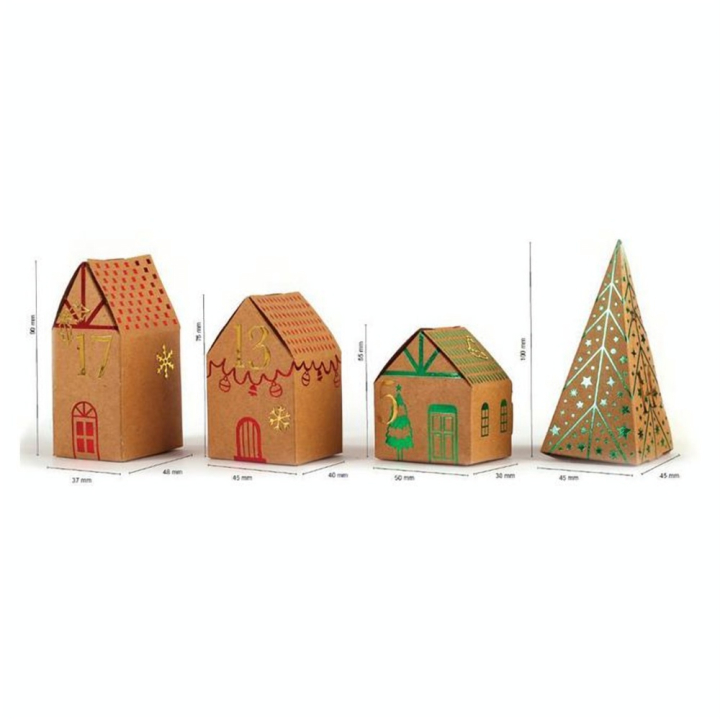 Calendrier de l'Avent Village - Graine Créative - Rougier et Plé