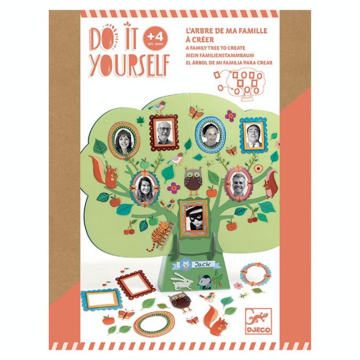 Mosaïques & Stickers DIY Ma Famille - Djeco - Rougier et Plé