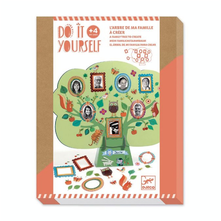 Mosaïques & Stickers DIY Ma Famille - Djeco - Rougier et Plé