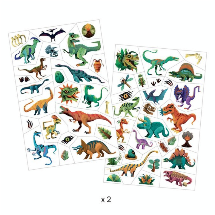 Tatouage Dino club - Djeco - Rougier et Plé