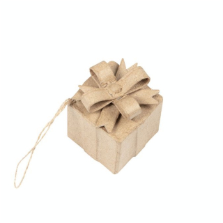 Cadeau de Noël 4 x 4 x 5.5 cm - Décopatch - Rougier et Plé