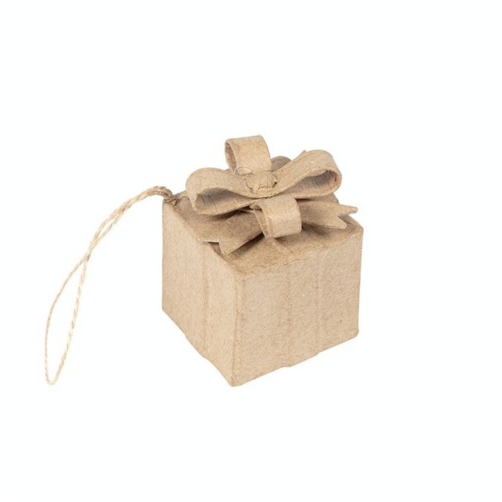 Cadeau de Noël 4 x 4 x 5.5 cm - Décopatch - Rougier et Plé
