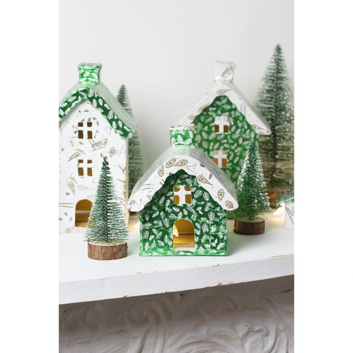 Maison basse 12 x 10.5 x 11 cm - Décopatch - Rougier et Plé