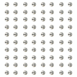 Perles adhésives ø 5 mm 80 pcs Argent - Artemio - Rougier et Plé