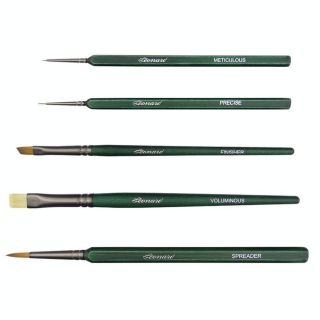 Pinceau Maquette Set Expert 5 pcs - Léonard - Rougier et Plé