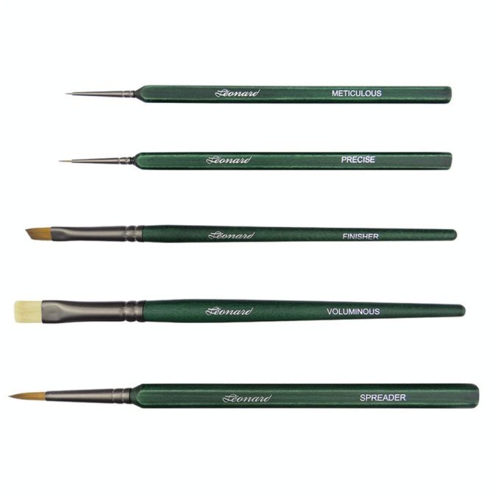 Pinceau Maquette Set Expert 5 pcs - Léonard - Rougier et Plé