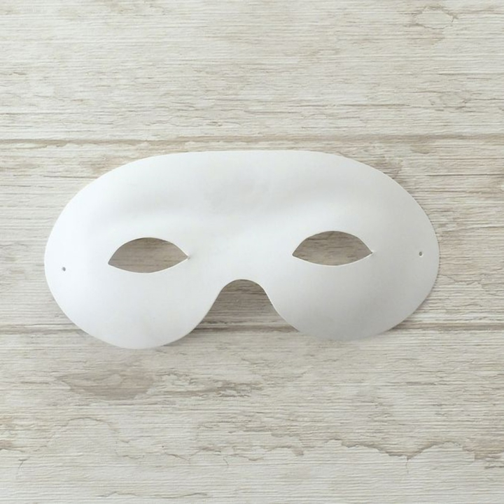 Masque Loup Adulte 16.3 x 7.4 cm Sans nez - Graine Créative - Rougier et Plé