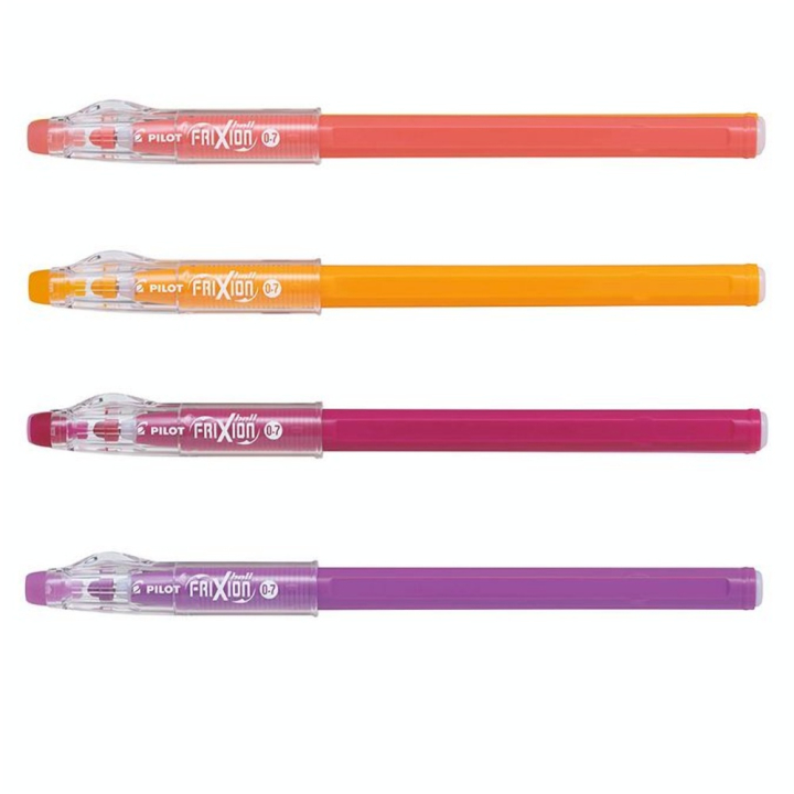 Stylo Roller Frixion Ball Stick Pointe moyenne 0.7 mm - Pilot - Rougier et Plé
