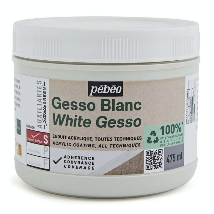 Gesso Blanc Studio Green - Pébéo - Rougier et Plé