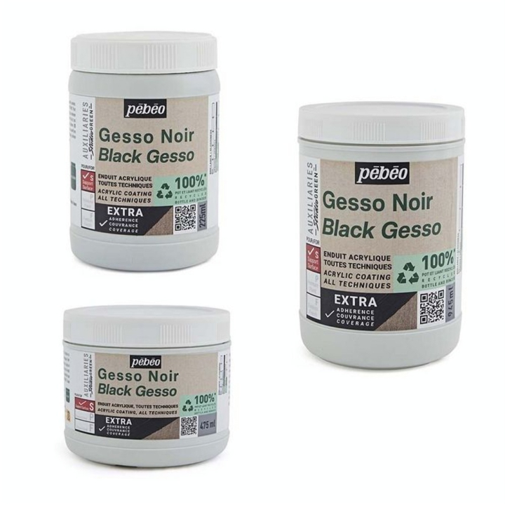 Gesso Noir Studio Green - Pébéo - Rougier et Plé