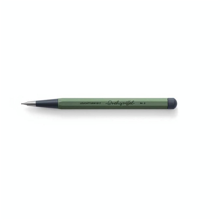 Porte-mine 0,7 mm Drehgriffel Nr.2 Olive - Leuchtturm1917 - Rougier et Plé