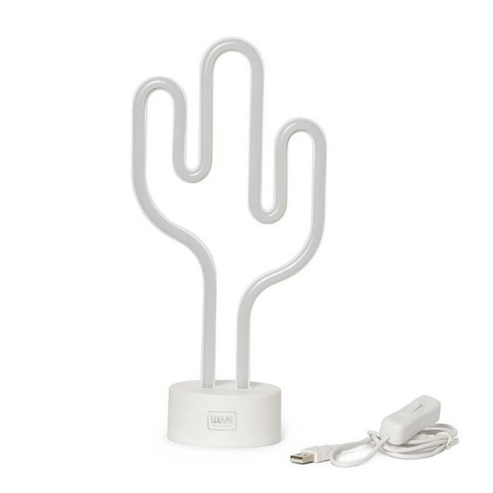Lampe LED Effet Néon Cactus - Legami - Rougier et Plé