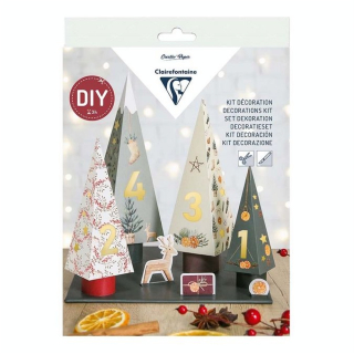 Sapins de l'Avent Kit DIY - Clairefontaine - Rougier et Plé