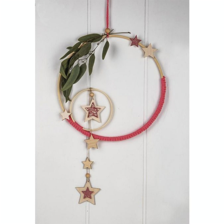 Étoiles décoratives 10 pcs Bois naturel - Aladine - Rougier et Plé