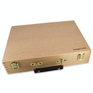 Boîte de rangement en bois 2 compartiments 35.8 x 26.2 x 8 cm - Rougier&Plé - Rougier et Plé