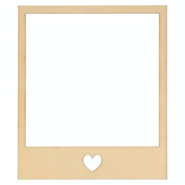 Cadre Photo Bois 10,5 x 9 cm 5 pcs - Artemio - Rougier et Plé
