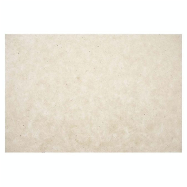 Feuille de papier Lokta 100 x 76 cm  80 g/m² Naturel Blanc - Esprit Papier - Rougier et Plé