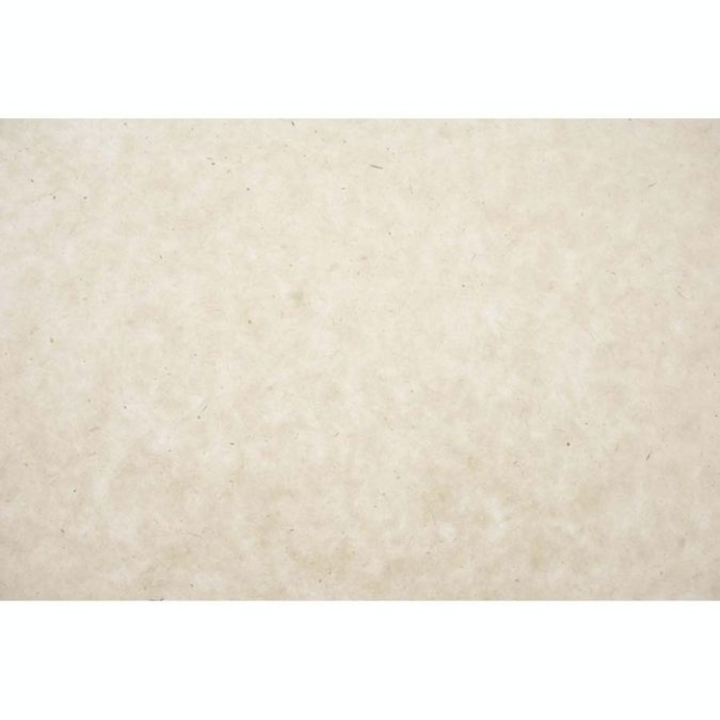 Feuille de papier Lokta 100 x 76 cm  80 g/m² Naturel Blanc - Esprit Papier - Rougier et Plé