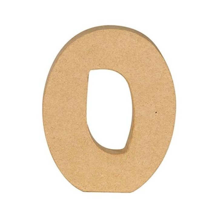 Chiffre 0 en papier mâché 20 cm - Décopatch - Rougier et Plé