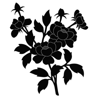 Matrice de découpe Dies Fleur 9,2 x 7,8 cm - Artemio - Rougier et Plé