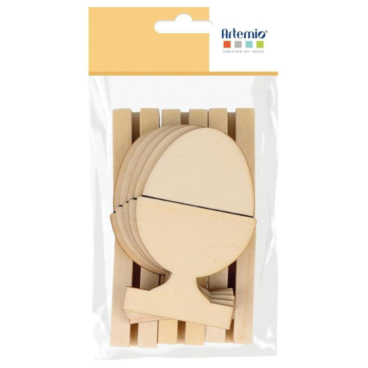 Marque-places Funny eggs 6 pcs - Artemio - Rougier et Plé