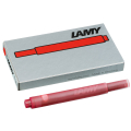 Cartouche d'encre T10 Rouge 5 pcs - Lamy - Rougier et Plé