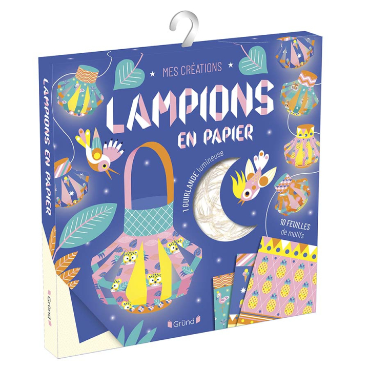 Pochette Mes créations : Lampions en papier - Gründ - Rougier et Plé