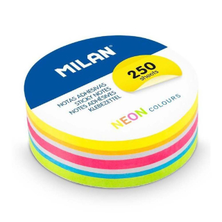 Bloc de notes adhésives ronde - 250 feuilles - MILAN - Rougier et Plé