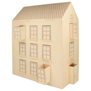 Calendrier de l'Avent 36 x 28 x 16 cm Home for Christmas - Artemio - Rougier et Plé