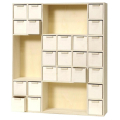 Calendrier de l'Avent 34 x 40 x 8 cm Trois niches - Artemio - Rougier et Plé