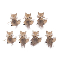 Découpes en bois 3,5 x 4 cm Renard 7 pcs - Rayher - Rougier et Plé
