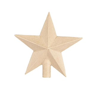 Cimier Sapin Étoile 2 x 20 x 20 cm - Décopatch - Rougier et Plé