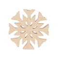 Cimier Sapin Flocon 2 x 20 x 20 cm - Décopatch - Rougier et Plé