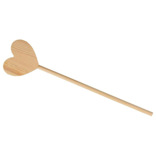 Baguette magique en bois 26,5 x 6,3 cm Cœur - Artemio - Rougier et Plé